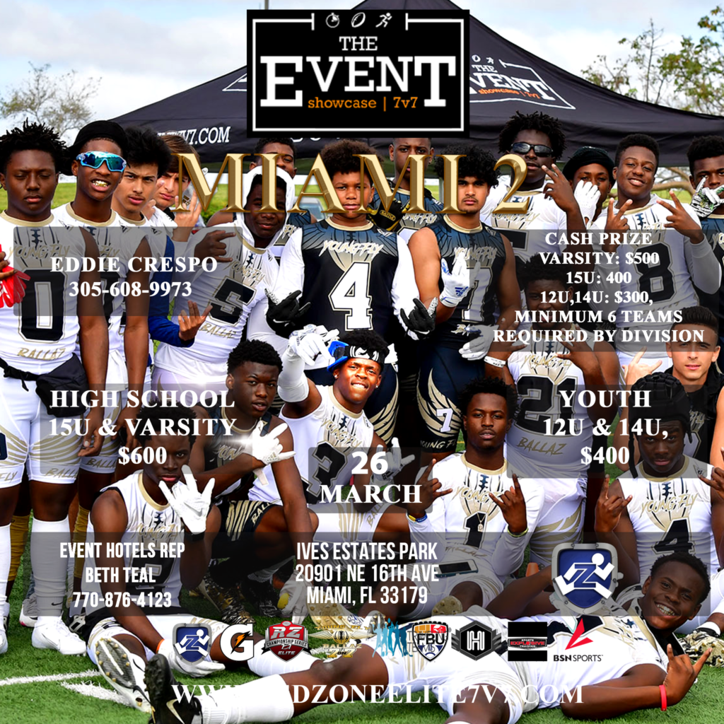 MIAMI – The Event 7v7 presented by Red Zone Elite